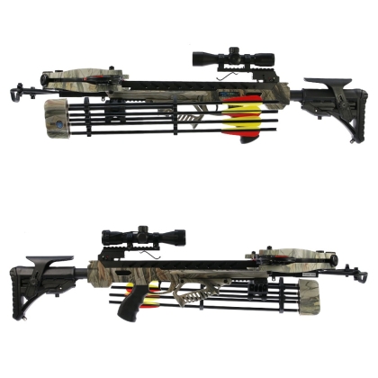 Set arbaleta compound Man Kung MK XB56 Frost Wolf Camo