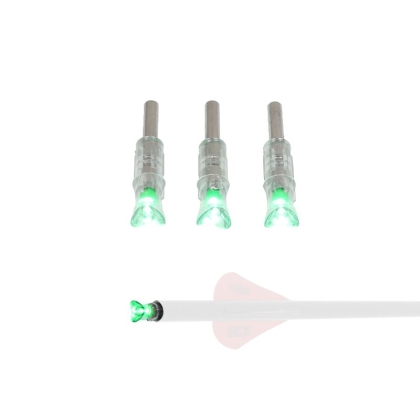 Комплект от 3 леки арбалетни нока X-BOW FMA Green