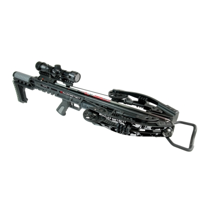 Arbaletă Vânătoare Killer Instinct TemprX™ 405 FPS - X-Cam™, Ultra-Compactă, Kit Complet