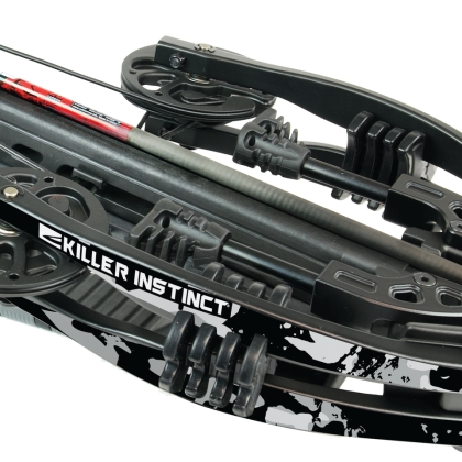Arbaletă Vânătoare Killer Instinct TemprX™ 405 FPS - X-Cam™, Ultra-Compactă, Kit Complet