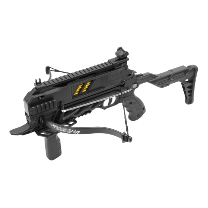 Man Kung MK-TCS Sobek репетирна арбалет, черен, 185 FPS, 80 lbs