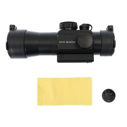 BSW 2x40 MultiDot, Dispozitiv Red Dot cu Magnificare 2x