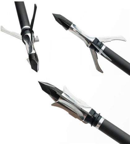 Set 3 Vârfuri Vânătoare Grim Reaper Razortip