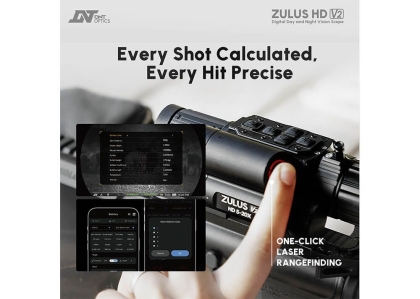 DNT Zulus HD V2 3–12x LRF, Lunetă Night Vision Sony STARVIS 2