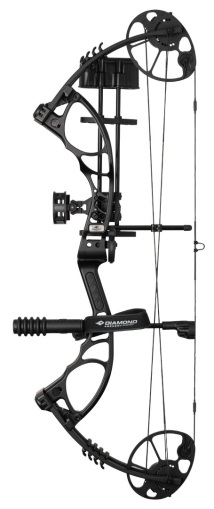 Set Arc Compound Ultra-Stabil Diamond Edge XT, Black, Ajustabil 20-70 lbs & 13-31 inch