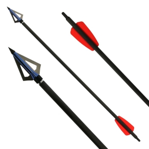 Set sageti carbon X-BOW Cobra System 15 inch + varfuri vanatoare