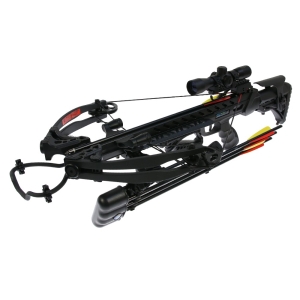 Set arbaleta compound Man Kung MK XB56 Frost Wolf Black