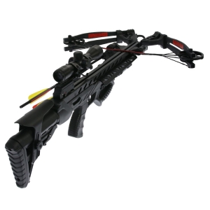 Set arbaleta compound Man Kung MK XB56 Frost Wolf Black