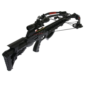 Set arbaleta compound Man Kung MK XB56 Frost Wolf Black