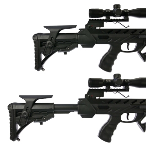 Set arbaleta compound Man Kung MK XB56 Frost Wolf Black