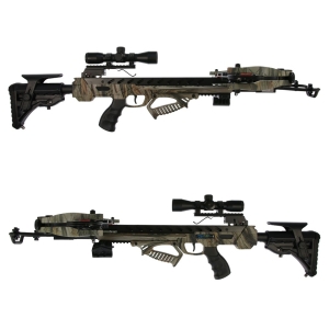 Set arbaleta compound Man Kung MK XB56 Frost Wolf Camo