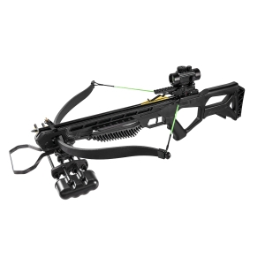 Set arbaleta recurve Man Kung MK-XB25 Black