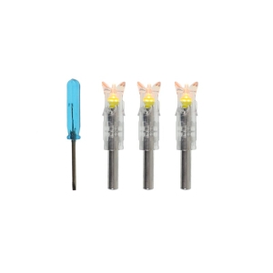 Комплект от 3 леки арбалетни нока X-BOW FMA Yellow