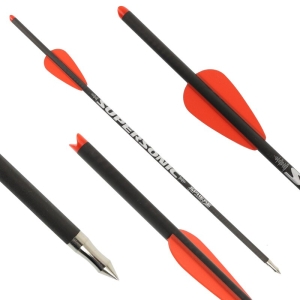 Set 10 sageti carbon pistol arbaleta Standard X-BOW FMA Supersonic REV 24T