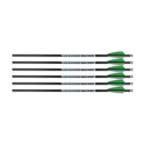 Set Săgeți Excalibur V-Flight Pro 18 inch, 6 Bucăți, Optimizate Hybrid X