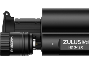 DNT Zulus HD V2 3–12x LRF, оптичен мерник с нощно виждане Sony STARVIS 2