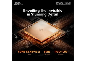 DNT Zulus HD V2 3–12x LRF, оптичен мерник с нощно виждане Sony STARVIS 2