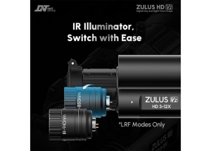 DNT Zulus HD V2 3–12x LRF, оптичен мерник с нощно виждане Sony STARVIS 2