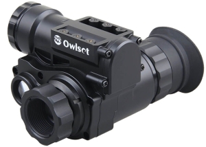 Owlset Day & Night, устройство за нощно виждане за каска (монтирано на каска)