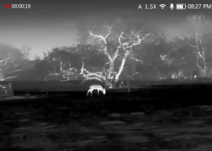 DNT Hound H315R, Monoclu Termic Wide-View cu Telemetru și Calculator Balistic