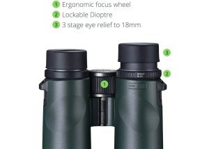 Бинокъл Vanguard VEO HD2 8x42, стъкла HOYA ED и карбонова рамка