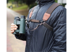 Каишка Vanguard VEO Optic Guard Deluxe, максимален комфорт и система Cinch Lock