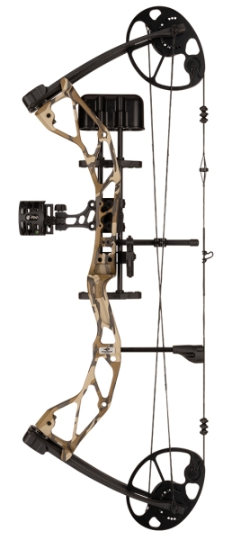 Комплект лък Diamond Radian Mossy Oak Bottomland, пълен пакет „Ready-to-Shoot“
