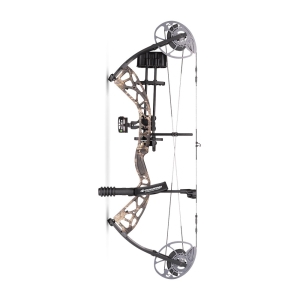Комплект лък Diamond Edge MAX, Mossy Oak DNA, ултра-регулируем 20–70 lbs, 16–31 инча, система Binary Cam