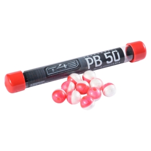 Топчета с пипер T4E Pepper Ball PB .50, 10 броя, несмъртоносно средство за самозащита