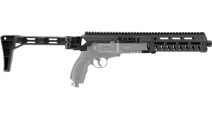 Kit Conversie Carabină T4E HDR 50 / TR 50, Extensie Țeavă & Pat Pliabil